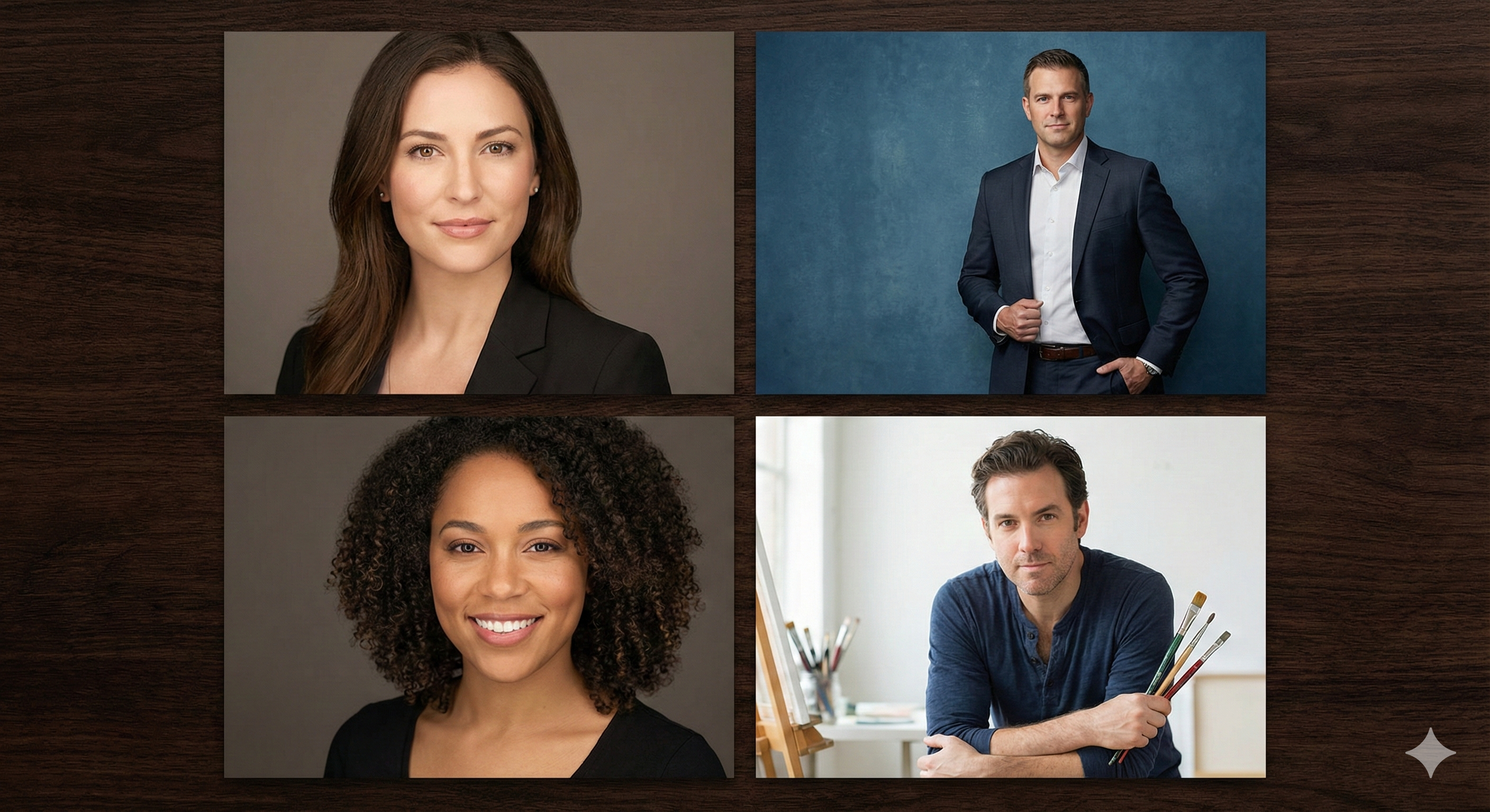 Professional portrait photography generated by Nano Banana AI